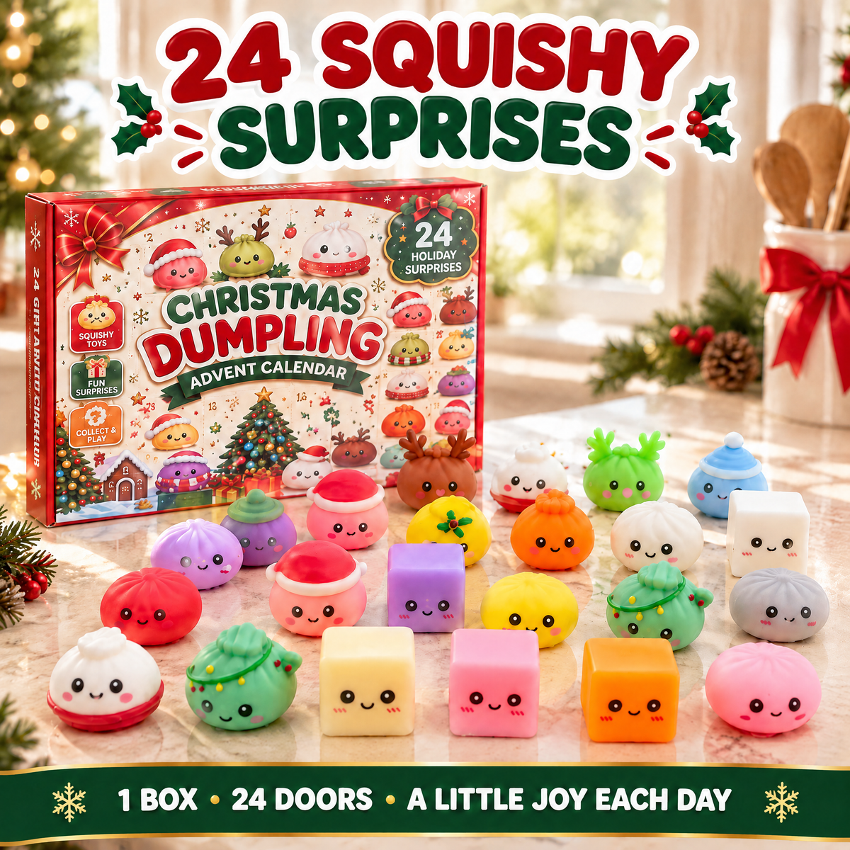 MerrySquish Original Dumpling Advent Calendar!