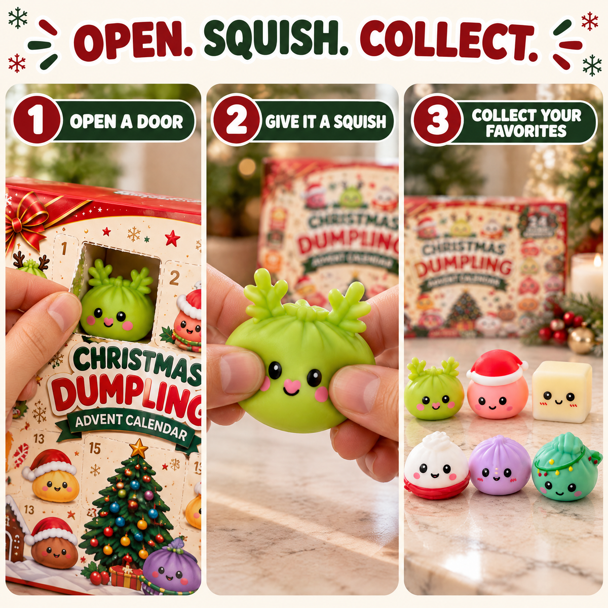 MerrySquish Original Dumpling Advent Calendar!