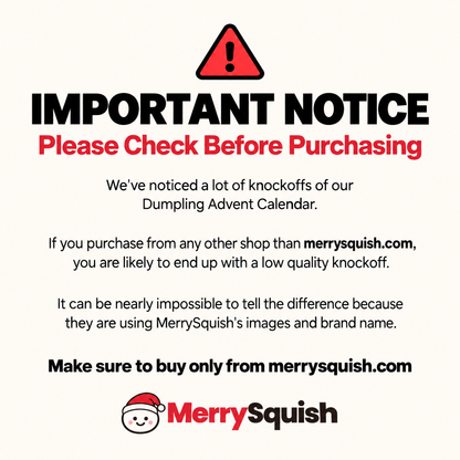 MerrySquish Original Dumpling Advent Calendar!