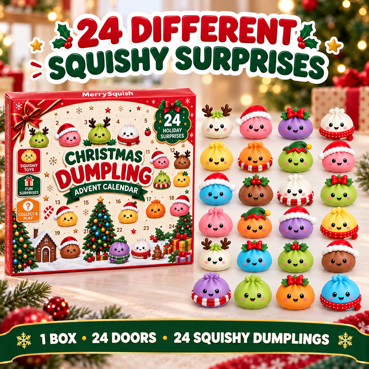 MerrySquish Original Dumpling Advent Calendar